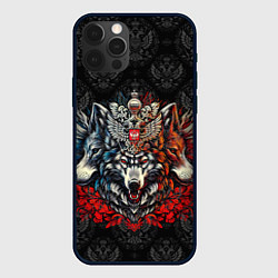 Чехол iPhone 12 Pro Русские волки