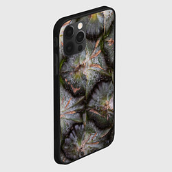 Чехол для iPhone 12 Pro Поверхность ананаса, цвет: 3D-черный — фото 2