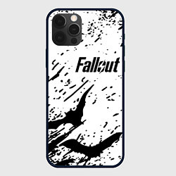 Чехол iPhone 12 Pro Fallout краски летучие мыши