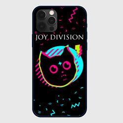 Чехол iPhone 12 Pro Joy Division - rock star cat