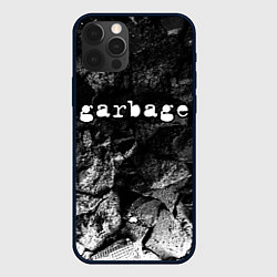 Чехол iPhone 12 Pro Garbage black graphite