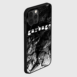 Чехол для iPhone 12 Pro Garbage black graphite, цвет: 3D-черный — фото 2