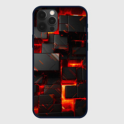 Чехол iPhone 12 Pro Неоновые квадратики