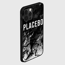 Чехол для iPhone 12 Pro Placebo black graphite, цвет: 3D-черный — фото 2