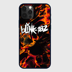 Чехол iPhone 12 Pro Blink 182 red lava