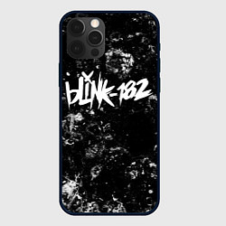 Чехол для iPhone 12 Pro Blink 182 black ice, цвет: 3D-черный