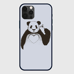 Чехол iPhone 12 Pro Panda love art