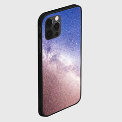 Чехол для iPhone 12 Pro Галактика млечный путь, цвет: 3D-черный — фото 2