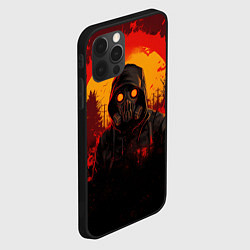 Чехол для iPhone 12 Pro Stalker 2 fire ghost, цвет: 3D-черный — фото 2