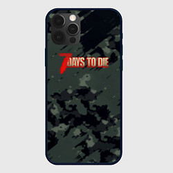 Чехол iPhone 12 Pro 7 days to die милитари