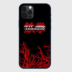 Чехол iPhone 12 Pro Tekken файтинг текстура сакура