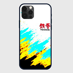 Чехол iPhone 12 Pro Теккен краски файтинг