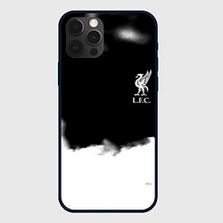 Чехол для iPhone 12 Pro Liverpool текстура, цвет: 3D-черный