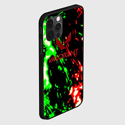 Чехол для iPhone 12 Pro Valorant flame fire, цвет: 3D-черный — фото 2