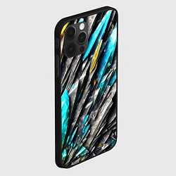 Чехол для iPhone 12 Pro Камень и драгоценные кристаллы, цвет: 3D-черный — фото 2