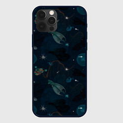 Чехол iPhone 12 Pro Глубокий океан