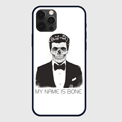 Чехол iPhone 12 Pro My name is Bone