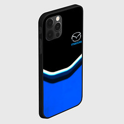 Чехол для iPhone 12 Pro Mazda sport brend car, цвет: 3D-черный — фото 2