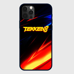 Чехол iPhone 12 Pro Теккен 8 geometry stripes
