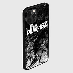 Чехол для iPhone 12 Pro Blink 182 black graphite, цвет: 3D-черный — фото 2