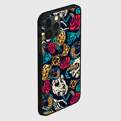 Чехол для iPhone 12 Pro Tattoo dice, цвет: 3D-черный — фото 2