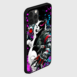 Чехол для iPhone 12 Pro Монокума фан-арт, цвет: 3D-черный — фото 2