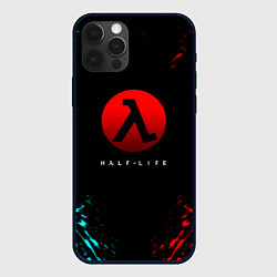 Чехол iPhone 12 Pro Half life краска текстура валф