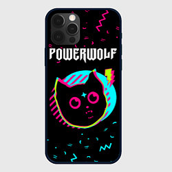 Чехол iPhone 12 Pro Powerwolf - rock star cat