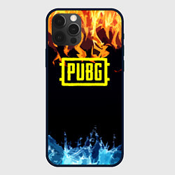 Чехол iPhone 12 Pro PUBG online битва огня и льда