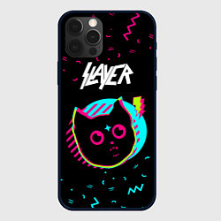 Чехол iPhone 12 Pro Slayer - rock star cat