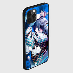 Чехол для iPhone 12 Pro Гию Томиока из Клинка рассекающего демонов, цвет: 3D-черный — фото 2