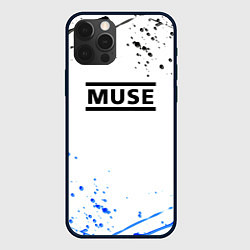 Чехол iPhone 12 Pro MUSE рок стиль краски