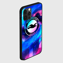 Чехол для iPhone 12 Pro Brighton неоновый космос, цвет: 3D-черный — фото 2
