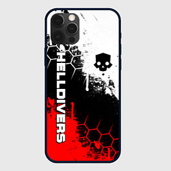 Чехол iPhone 12 Pro Helldivers 2: Skull Logo