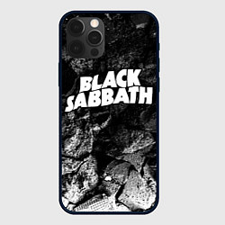 Чехол для iPhone 12 Pro Black Sabbath black graphite, цвет: 3D-черный