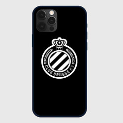 Чехол iPhone 12 Pro Брюгге fc club белое лого