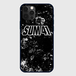 Чехол iPhone 12 Pro Sum41 black ice