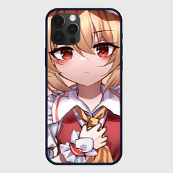 Чехол для iPhone 12 Pro Touhou Project Flandre милая улыбка, цвет: 3D-черный