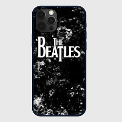 Чехол iPhone 12 Pro The Beatles black ice