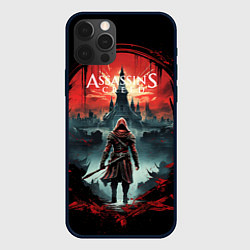 Чехол iPhone 12 Pro Assassins creed город на горизонте