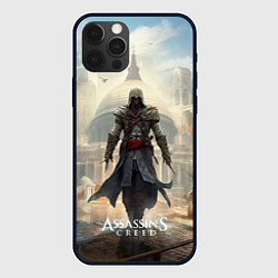 Чехол iPhone 12 Pro Assassins creed большой город