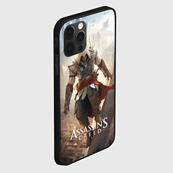 Чехол для iPhone 12 Pro Assassins creed старинный город, цвет: 3D-черный — фото 2