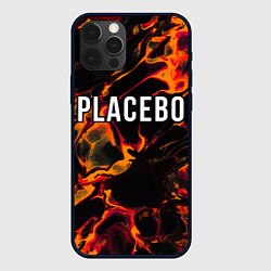 Чехол iPhone 12 Pro Placebo red lava