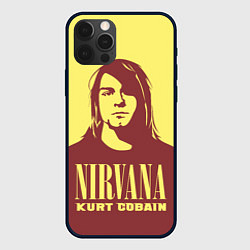 Чехол iPhone 12 Pro Kurt Cobain Nirvana