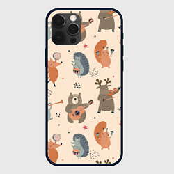 Чехол iPhone 12 Pro Животные с инструментами