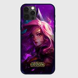 Чехол для iPhone 12 Pro League of Legends Kaisa Kda style, цвет: 3D-черный