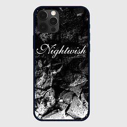 Чехол iPhone 12 Pro Nightwish black graphite