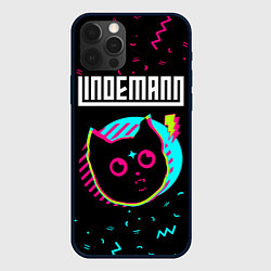Чехол iPhone 12 Pro Lindemann - rock star cat