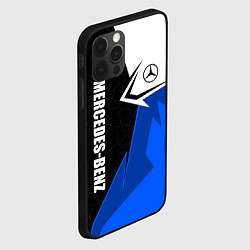 Чехол для iPhone 12 Pro Мерседес - синяя униформа, цвет: 3D-черный — фото 2