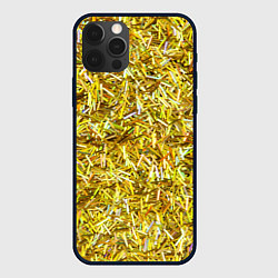 Чехол iPhone 12 Pro Золотые ленточки